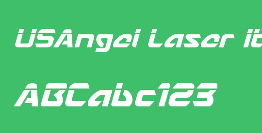 USAngel Laser Italic