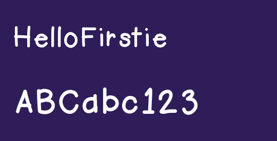 HelloFirstie