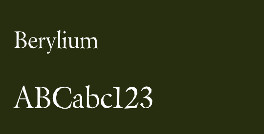 Berylium