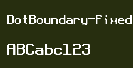 DotBoundary-Fixed