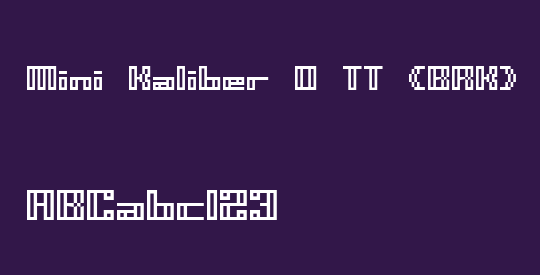 Mini Kaliber O TT (BRK)