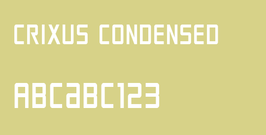 Crixus Condensed