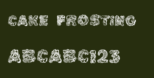 Cake Frosting