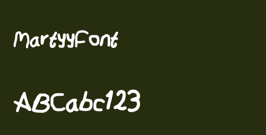 MartyyFont