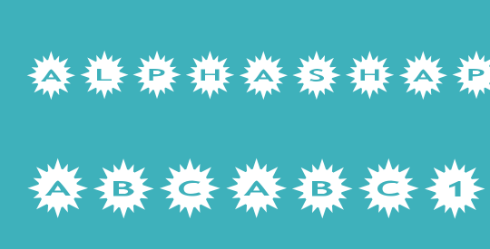 AlphaShapes sunshine