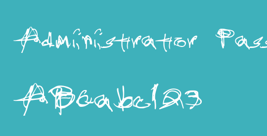Administrator Password