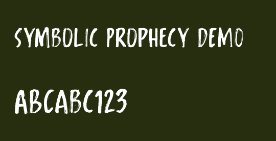 Symbolic Prophecy DEMO
