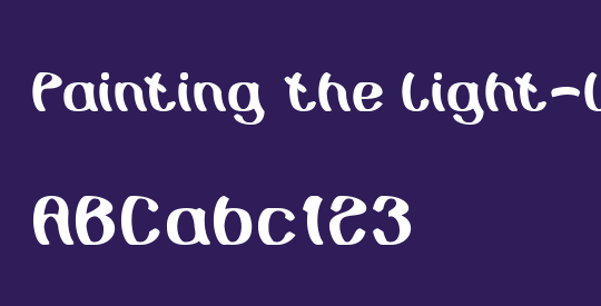 Painting the Light-Light