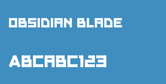 Obsidian Blade