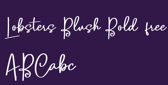 Lobsters Blush Bold free