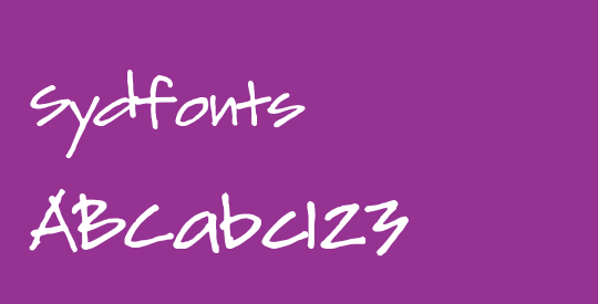 Sydfonts