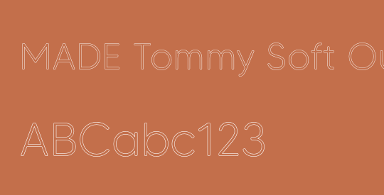 MADE Tommy Soft Outline