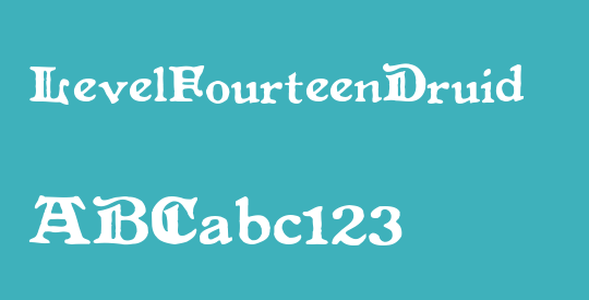 LevelFourteenDruid