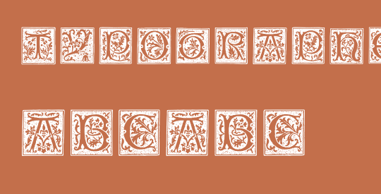 TypographerWoodcutInitialsOne