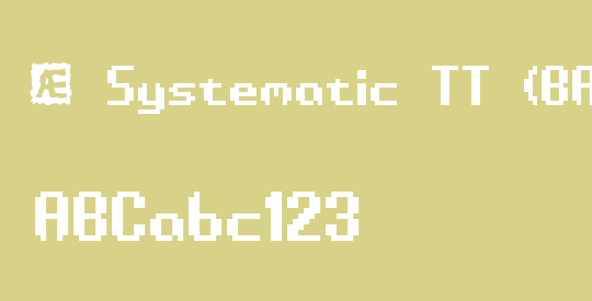 ∆ Systematic TT (BRK)