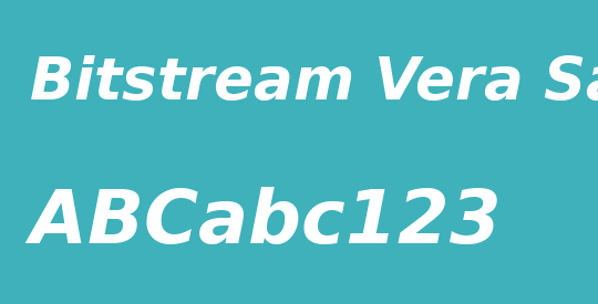 Bitstream Vera Sans