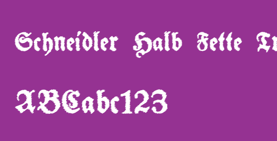 Schneidler Halb Fette Trash