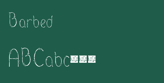 Barbed