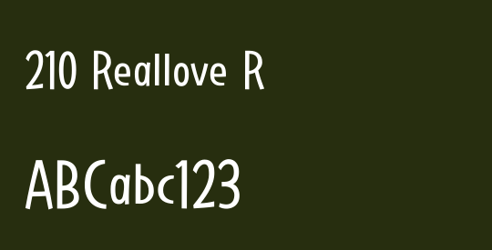 210 Reallove R