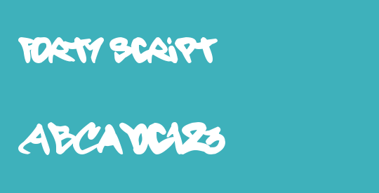 Forty Script