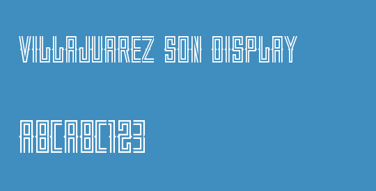 VILLAJUAREZ SON DISPLAY