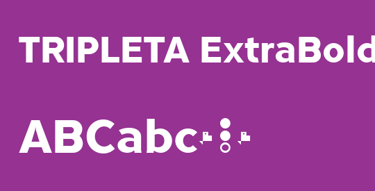 TRIPLETA ExtraBold