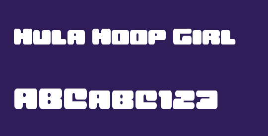 Hula Hoop Girl