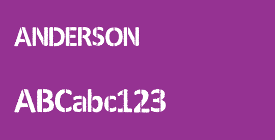 ANDERSON