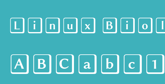 Linux Biolinum Keyboard