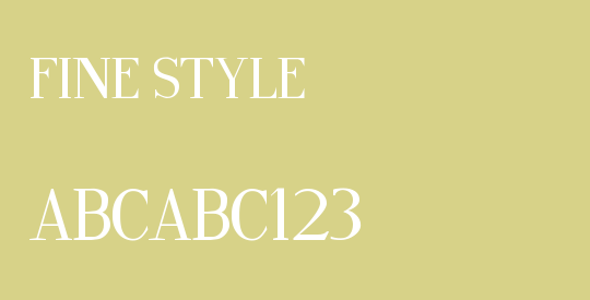 Fine Style