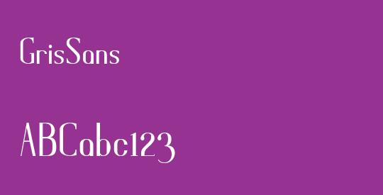 GrisSans