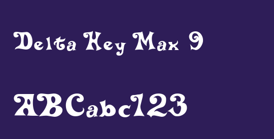 Delta Hey Max 9