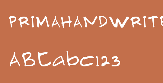 PRIMAHANDWRITE