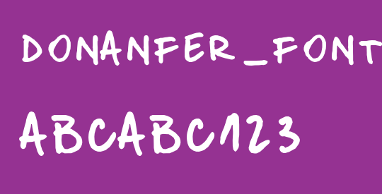 donanfer_font