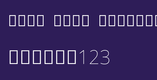 Noto Sans Sinhala Thin