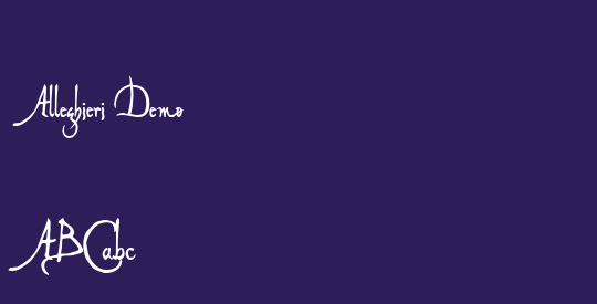 Alleghieri Demo