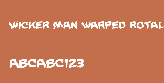 Wicker Man Warped Rotalic