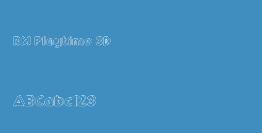 RM Playtime 3D