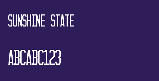 Sunshine State