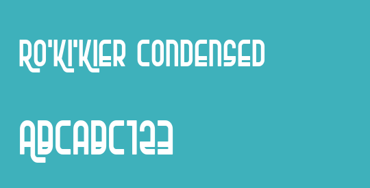 Ro'Ki'Kier Condensed