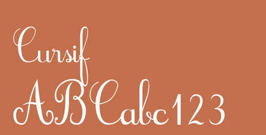 Cursif