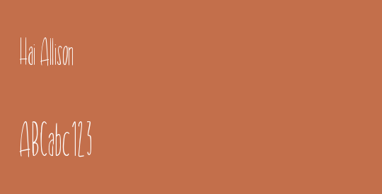 Hai Allison