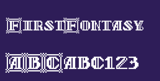 FirstFontasy