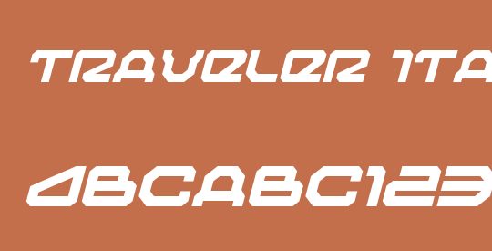 Traveler Italic