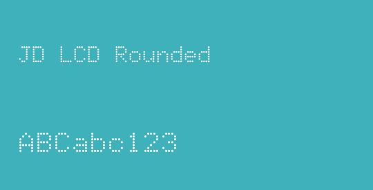 JD LCD Rounded