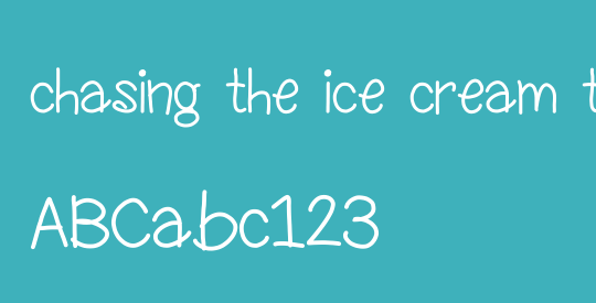 chasing the ice cream truck