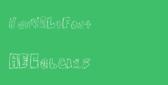 NewWGL4Font