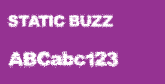 STATIC BUZZ