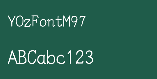 YOzFontM97