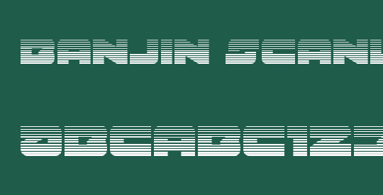 Banjin Scanlines